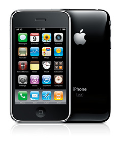 Apple iPhone 3GS. Image courtesy of Apple.